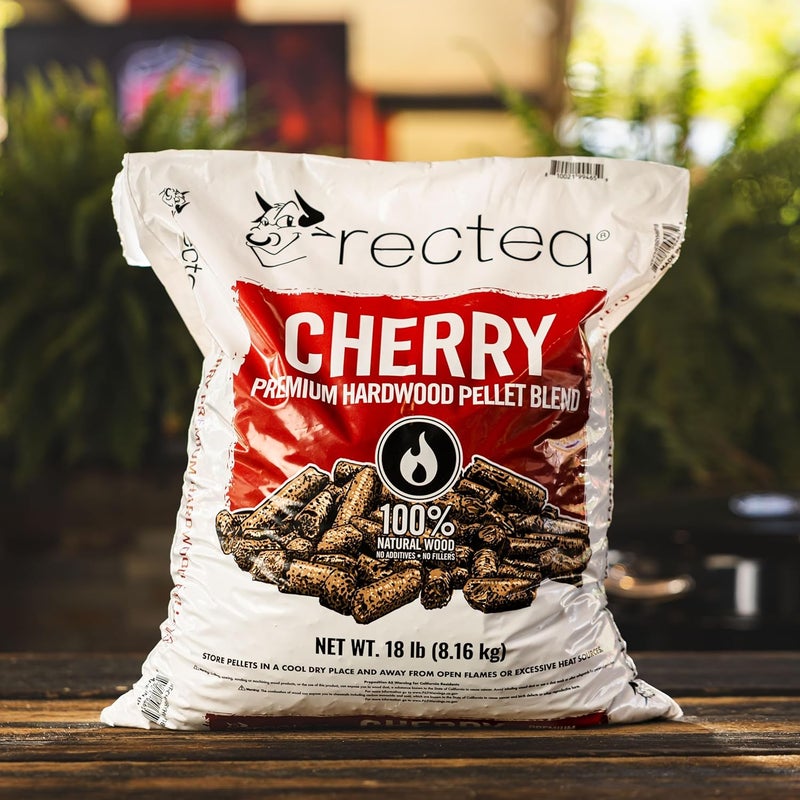 recteq Ultimate Premium Hardwood Grilling Cooking Pellet 2-Pack (Cherry + Hickory) - Image 2